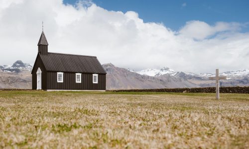 Island Budir Kirche Snæfellsnes