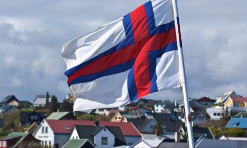 Färör Inseln Flagge Hurtigruten 2023