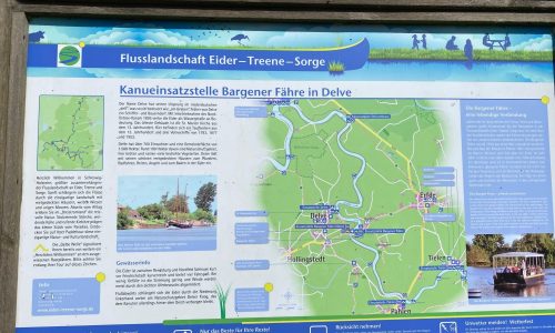 Busausflug Eider und Schleswig 2023 Flusslandschaft
