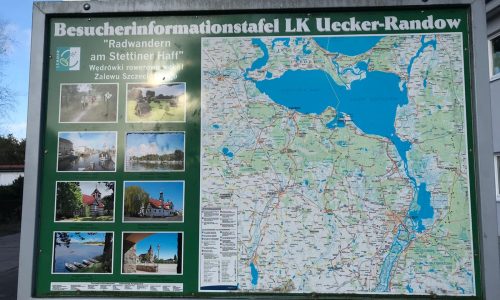 Karte von Flusslandschaft Uecker-Randow