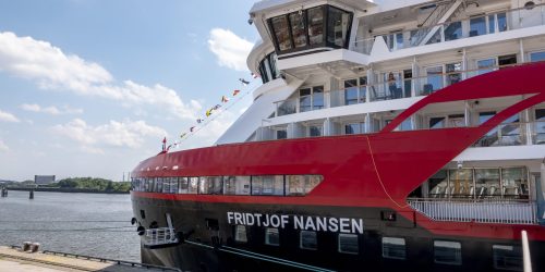 Fridtjof Nansen Expeditionsschiff Hurtigruten 2023