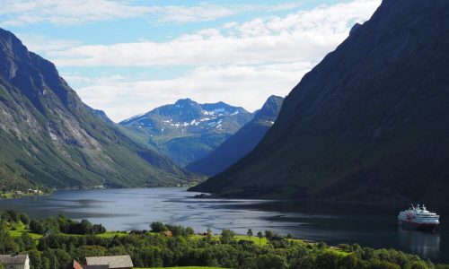 Hjorundfjord Norwegen