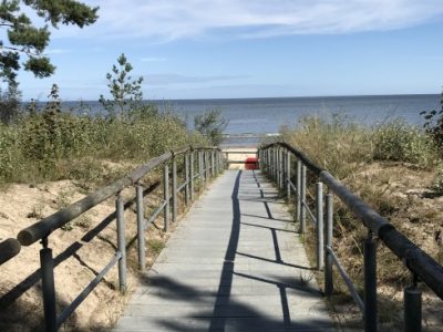 Usedom Steg zum Strand