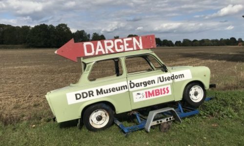 DDR Museum Dargen Schild