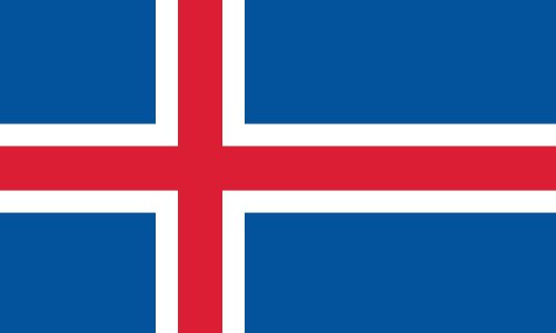 Island Flagge Hurtigruten 2023