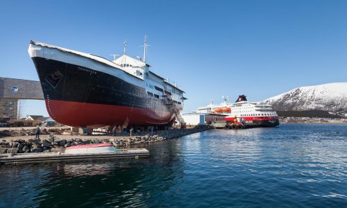 Spitzbergen mit Hurtigruten 2023 Museumsschiff Stokmarknes