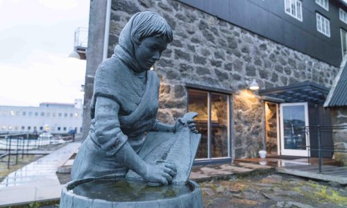 Torshavn, Kultur Skulptur Hurtigruten 2023