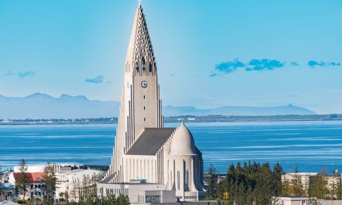 Island Reykjavik - Hallgrimskirche