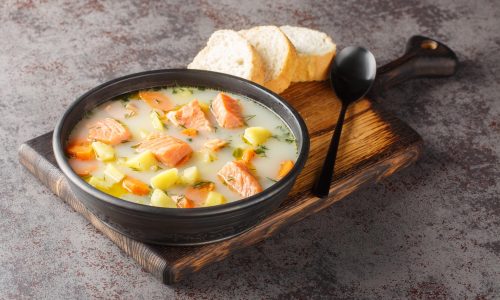 Norwegische Fischsuppe